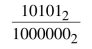 Find the decimal equivalent for each of the following binary numbers.  <div style=padding-top: 35px> 