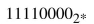 Each of the following numbers are in 8-bit, two's complement notation. Translate each into its decimal equivalent.  <div style=padding-top: 35px> 