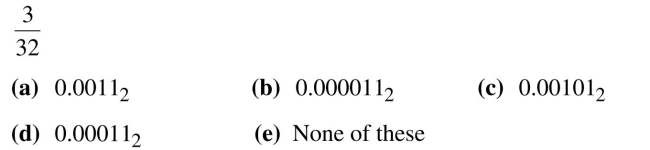 Use long division to convert each decimal fraction into a binary expansion.  <div style=padding-top: 35px> 
