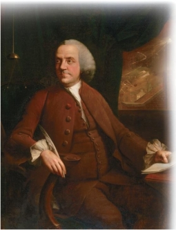   -This portrait of Benjamin Franklin with a lightning storm in the background depicts him as a champion of the Enlightenment because of his role as a . A)  scientist B)  diplomat C)  printer D)  reformer