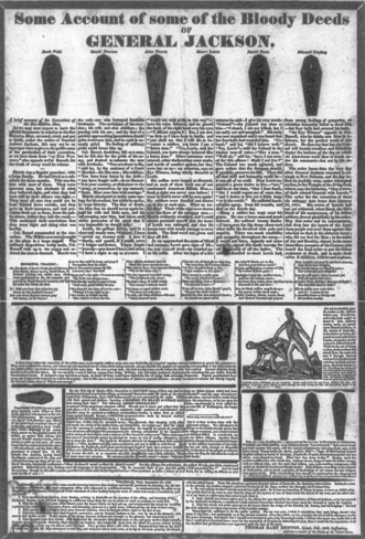   -Which of the following was a pioneering technique used by Jackson's supporters to get his message to the public and secure his election as president? A)  stump speeches B)  organization of political clubs C)  fundraisers such as banquets and the sale of campaign knickknacks D)  rallies and parades