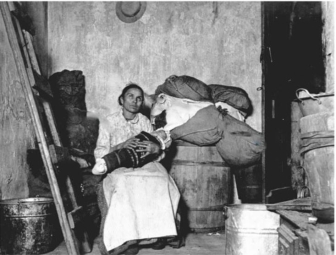     -What was photographer Jacob Riis's intent in juxtaposing his photograph  In the Home of an Italian Ragpicker, Jersey Street  with Sandro Boticelli's Renaissance painting Madonna and Child? A)  He wanted to associate 1890s Italian immigrants with the values of the Italian Renaissance. B)  He wanted to focus on the Catholic beliefs of Italian immigrants. C)  He wanted to show that immigrants had the same maternal instincts as others. D)  He wanted to connect the plight of immigrants to religious imagery in order to gain sympathy for them.