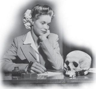   -What generalization can be made from the 1944 Life magazine photograph  A Wartime Souvenir,  in which a young American woman writes her fiancé a thank-you note for sending her a Japanese soldier's skull? A)  American soldiers collected both Japanese and German body parts as trophies. B)  American soldiers sent memento mori to loved ones to remind them of the danger they faced. C)  Collecting enemy Japanese body parts was common because they were considered subhuman. D)  Many American civilians wrote and reflected on the high death casualties from this war.