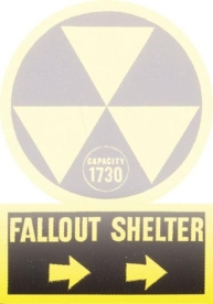   -During the early 1960s, what type of message did a fallout shelter sign like the one pictured above send to the American public? A)  It prompted them to use the newly-created interstate highway system as an escape route from large cities. B)  It served as a daily reminder of the nuclear threat faced by the United States. C)  It made them feel inadequate because many could not afford to build personal bomb shelters. D)  It showed that there was greater concern for protecting public officials rather than the general public.