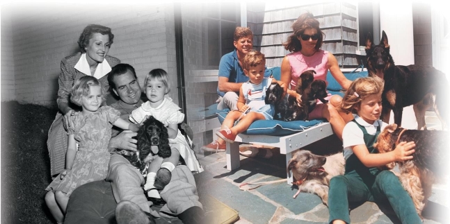 <strong> What do these photographs of the 1960 presidential candidates Richard Nixon and John F. Kennedy pictured with their families reveal about the American public in the postwar era?</strong> A) its tendency to pry into the lives of others B) its distrust of politicians C) its emphasis on idealized family life D) its obsession with celebrity life