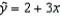 The regression line   has been fitted to the data points (4, 11), (2, 7), and (1, 5).The sum of squares for error will be 10.0.