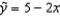 Given the least squares regression line   : A)  the relationship between x and y is positive. B)  the relationship between x and y is negative. C)  as x decreases, so does y. D)  None of these choices.