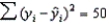 In a simple linear regression problem, the following sum of squares are produced:   ,   , and   .The percentage of the variation in y that is explained by the variation in x is: A)  25% B)  75% C)  33% D)  50%