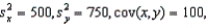 Given that   and n = 6, the standard error of estimate is: A)  3,749.00 B)  937.25 C)  30.21 D)  None of these choices.