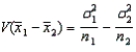 The variance of   is   .