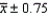  Suppose that a 90% confidence interval for  \mu is given by   .This notation means that we are 90% confident that  \mu  falls between   and   . 