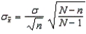 Number of Fish Tanks The following data give the number of fish tanks owned for a population of 4 families.    -{Number of Fish Tanks Narrative} A sample of size 2 is drawn at random from the population.Use the formulas   and   to calculate the mean and the standard deviation of the sampling distribution of the sample means.
