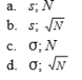 The denominator of the one-sample t test is calculated by dividing by.  <div style=padding-top: 35px> 