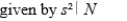 The standard error of a theoretical sampling distribution of differences between means is . A B) C)the standard deviation of the distribution of differences between sample means D)the same as s