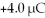  Three point charges are placed at the following points in a horizontal x-y plane:   is at  ( 0.00 \mathrm {~m} , 0.50 \mathrm {~m} )   + 1.0 \mu \mathrm { C }  is at  ( 0.20 \mathrm {~m} , 0.00 \mathrm {~m} )  and  - 5.0 \times \mu \mathrm { C }  is at  ( 0.20 \mathrm {~m} , 0.50 \mathrm {~m} )  Calculate the electrical potential (relative to infinity)at the origin due to these three point charges. (k = 1/4??<sub>0</sub> = 9.0 × 10<sup>9</sup> N ? m<sup>2</sup>/C<sup>2</sup>) 