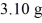 An archaeologist finds the <sup>14</sup>C in a sample of   of material to be decaying at 107 counts per second. A modern 1.00-g sample of the same material decays at 151 counts per second. The half-life of <sup>14</sup>C is 5730 y. How old is the sample? A)  12,200 y B)  8460 y C)  25,100 y D)  12,600 y