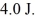 A 0.25 kg ideal harmonic oscillator has a total mechanical energy of   If the oscillation amplitude is   what is the oscillation frequency? A)  4.5 Hz B)  1.4 Hz C)  2.3 Hz D)  3.2 Hz