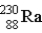 What nucleus decays by successive β,β,α emissions to produce uranium-236? A) B) C) D) E)