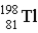 If astatine-207 decays by two α emission followed by an electron capture,what is the product nucleus? (Atomic number of astatine = 85)  A)    B)    C)    D)    E)   