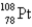 An atom that has 54 protons,54 electrons,and 78 neutrons is _____. A)    B)    C)    D)    E)   