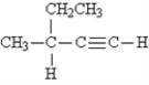 What is the name of the given molecule?   A)  1-hexyne B)  2-ethynyl butane C)  2-ethyl-3-butyne D)  3-methyl-1-pentyne E)  3-methyl-4-pentyne