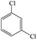 Which of the structures below has the common name p-dichlorobenzene (where p- is para) ? A)    B)    C)    D)    E)   