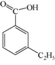 A mixture of ethanol and benzoic acid is heated in the presence of an acid.Which of the following is the primary product of this reaction? A)    B)    C)    D)    E)   