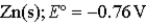 Calculate the value of the reaction quotient,Q,for the voltaic cell constructed from the following two half-reactions when the Zn<sup>2+</sup>ion concentration is 0.0110 M and the Ag<sup>+</sup> ion concentration is 1.27 M?   →     →   A)  8.66 × 10<sup>-3</sup> B)  6.82 × 10<sup>-3</sup> C)  115 D)  1.25 × 10<sup>-2</sup> E)  147