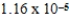 The hydroxide ion concentration of a saturated solution of Fe(OH) <sub>2</sub> is   M.What is the solubility product constant for Fe(OH) <sub>2</sub>? A)    B)    C)    D)    E)   