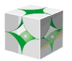 The space-filling representation provided below is an example of a _____ unit cell,which contains _____ atom(s) .   A)  face centered cubic,4 atoms B)  primitive cubic,1 atom C)  body centered cubic,2 atoms D)  face centered cubic,13 atoms E)  primitive cubic,7 atoms