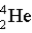 Which of the following atoms contains more protons than neutrons? A)    B)    C)    D)    E)   