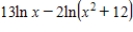 Write the following expression as a logarithm of a single quantity. ​   ​ A)    B)    C)    D)    E)   