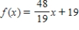 Use the Horizontal Line Test to determine whether the following statement is true or false. ​ The function   is one-to-one on its entire domain and therefore has an inverse function. ​