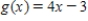 Use the functions   and   to find the function   . ​ A)    B)    C)    D)    E)   