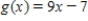 Use the functions   and   to find the function   . ​ A)    B)    C)    D)    E)   