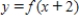 Use the graph of   given below to find the graph of the function   .   A) ​   B) ​   C) ​   D) ​   E) ​  