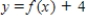 Use the graph of   given below to find the graph of the function   . ​   ​ A) ​   B) ​   C) ​   D) ​   E) ​  