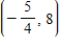 Find the coordinates of a second point on the graph of a function f if the given point   is on the graph and the function is even. ​ A)    B)    C)    D)    E)   