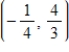 Find the slope of the line passing through the points   and   . ​ A) 15 B) -5 C)    D) 5 E) -  