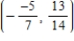 Find an equation of the line that passes through the points   and   . ​ A)    B)    C)    D)    E)   
