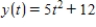 ​The path of a particle in the xy-plane is given by the parametric equations   and   for   .An integral expression that represents the length of the path from   to   is ​ A) ​   B) ​   C) ​   D) ​  