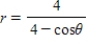 A polar curve is given by   .The slope of the curve at   is...(round your answer to three decimal places,if necessary)  ​ A) ​0 B) ​   C) ​0.5 D) ​-0.5