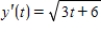 ​A particle moves in the xy-plane so that its velocity for time   is given by the parametric equations   and ​   .​ An expression for the distance traveled by the particle on the interval   is ​ A) ​   B) ​   C) ​   D) ​  