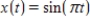 A particle moves in the xy​-plane for values of time t​ in the interval   according to the parametric equations   and ​   .For what value(s) of t in this interval is the line tangent to the path of the particle vertical? ​ A) ​3 only B) ​1.5,2.5,and 3.5 only C) ​2 and 3 only D) ​1.5,2.5,3 and 3.5 only