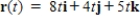 The position vector   describes the path of an object moving in space.Find the speed   of the object. ​ A)    B)    ​ C)    ​ D)    ​ E)   