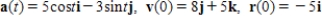 Use the given acceleration function and initial conditions to find the position at time   . ​   ​ A)    B)    C)    D)    E)   