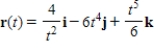 Find   given the following vector function. ​   ​ A)    ​ B)    ​ C)    ​ D)    ​ E)    ​