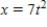 Determine the t intervals on which the curve   ,   is concave downward or concave upward. ​ A) concave downward:   ;concave upward:   B) concave downward:   ;concave upward:   C) concave downward:   D) concave upward:   E) concave downward:  