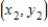 Use the result, the set of parametric equations for the line passing through   and   is     to find a set of parametric equations for the line passing through   and   . ​ A)    B)    C)    D)    E)   