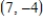 Use the result, the set of parametric equations for the line passing through   and   is     to find a set of parametric equations for the line passing through   and   . ​ A)    B)    C)    D)    E)   